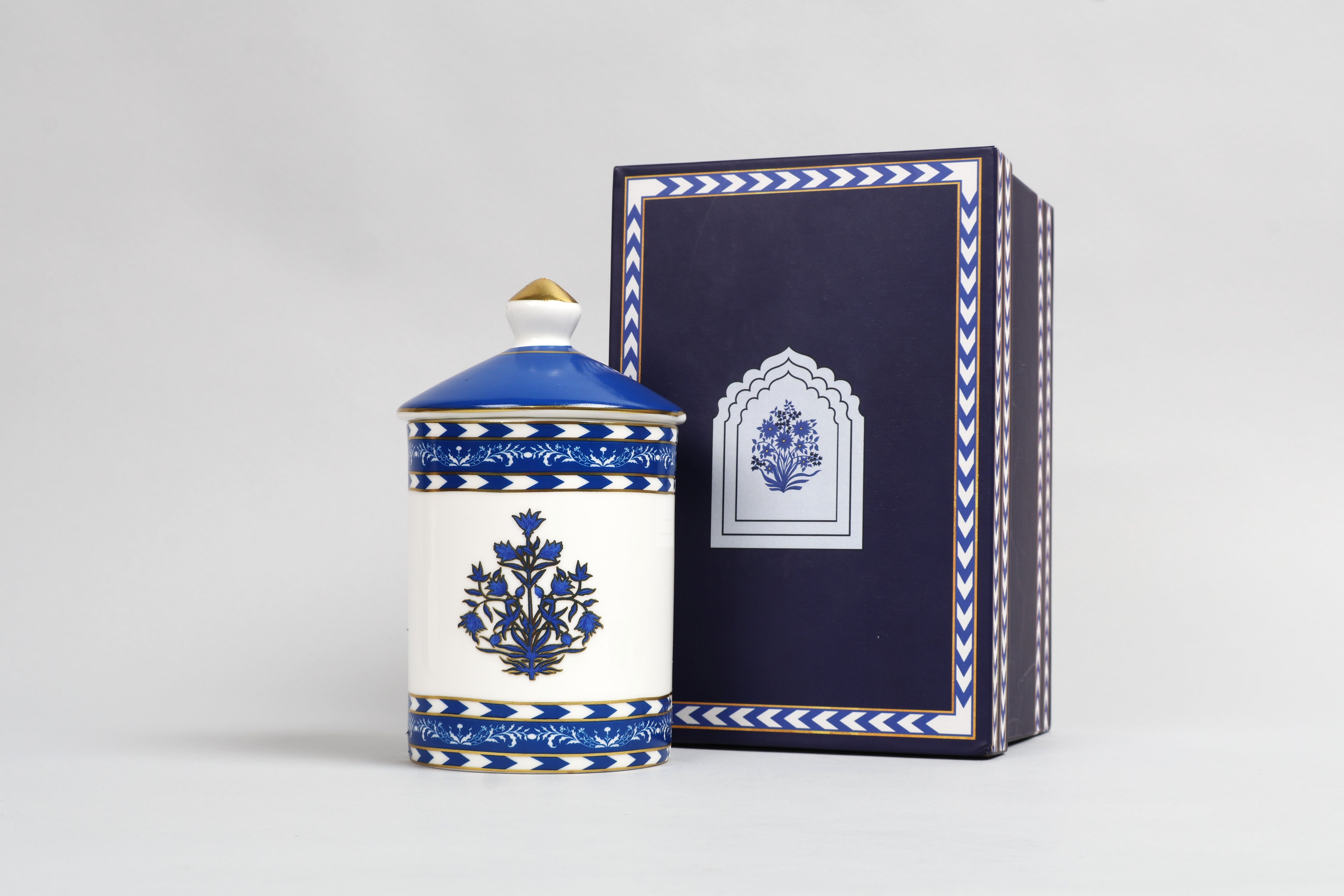 Amer Candleholder- Blue