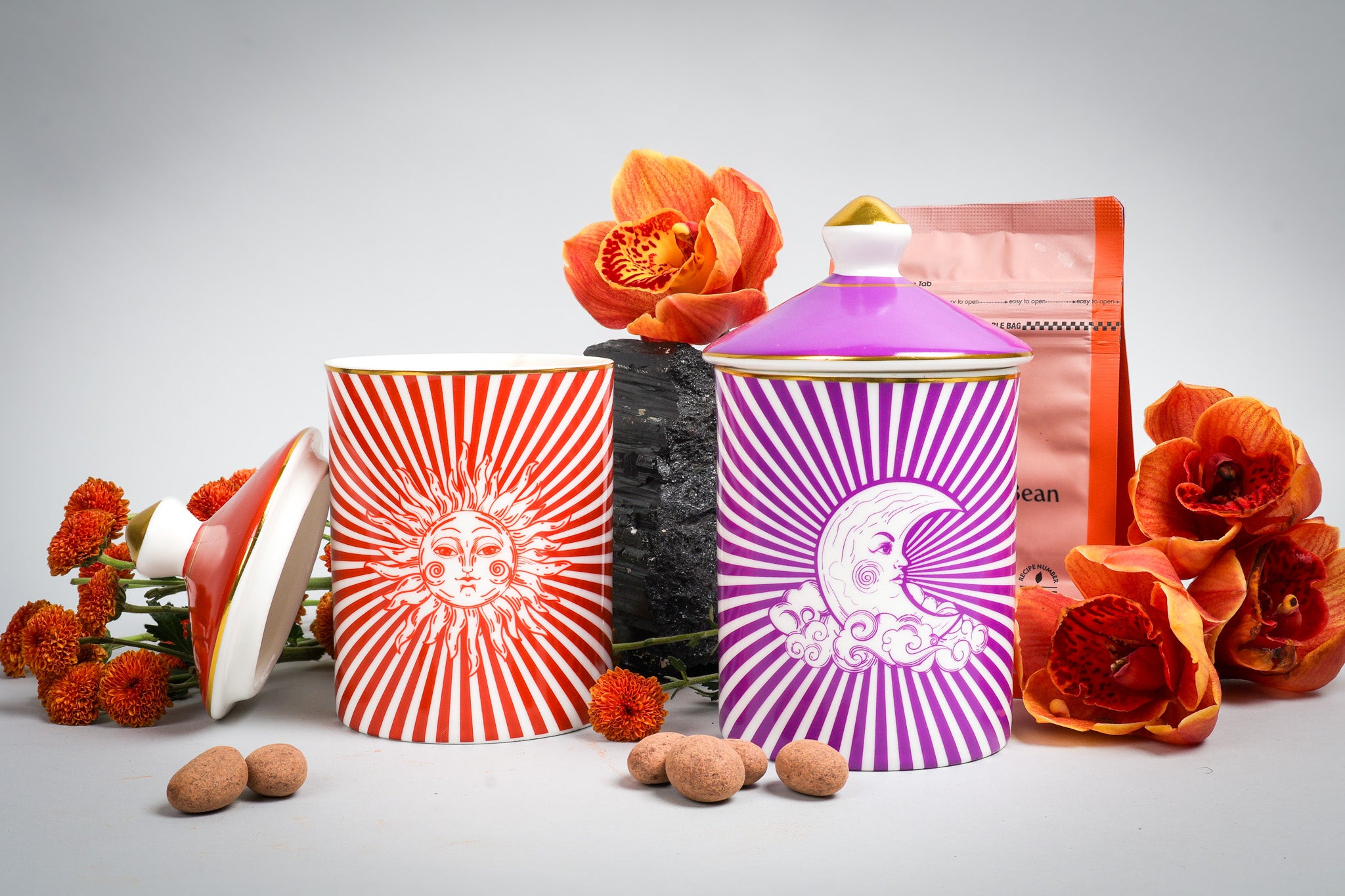 Aura Candleholders- Set of 2