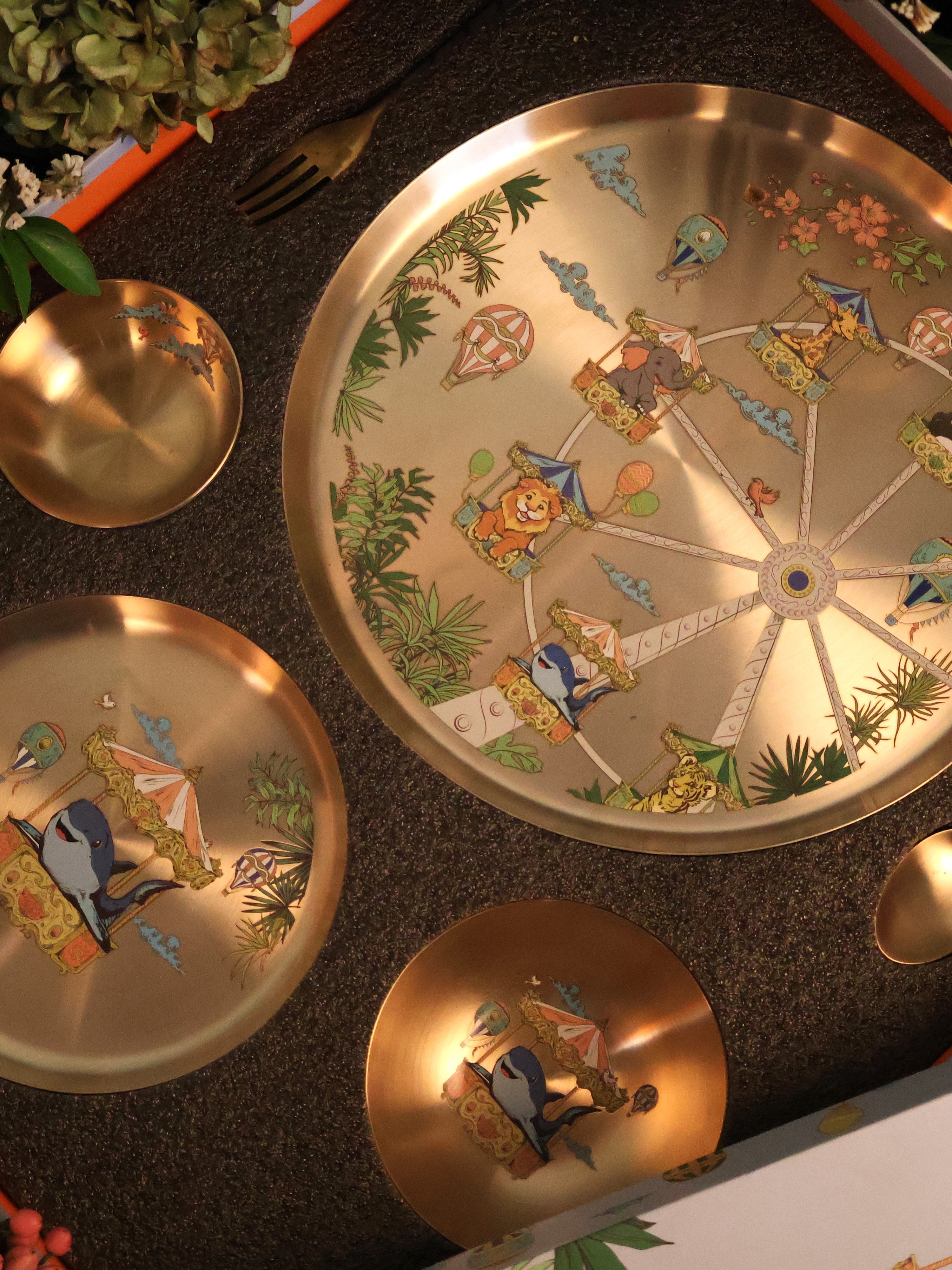 Kansa Children’s collection Set of 6- Ferris wheel & Babyshark