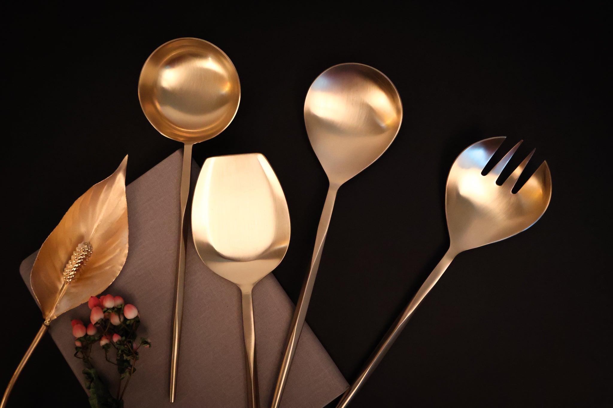 Aurum Salad Serving Fork