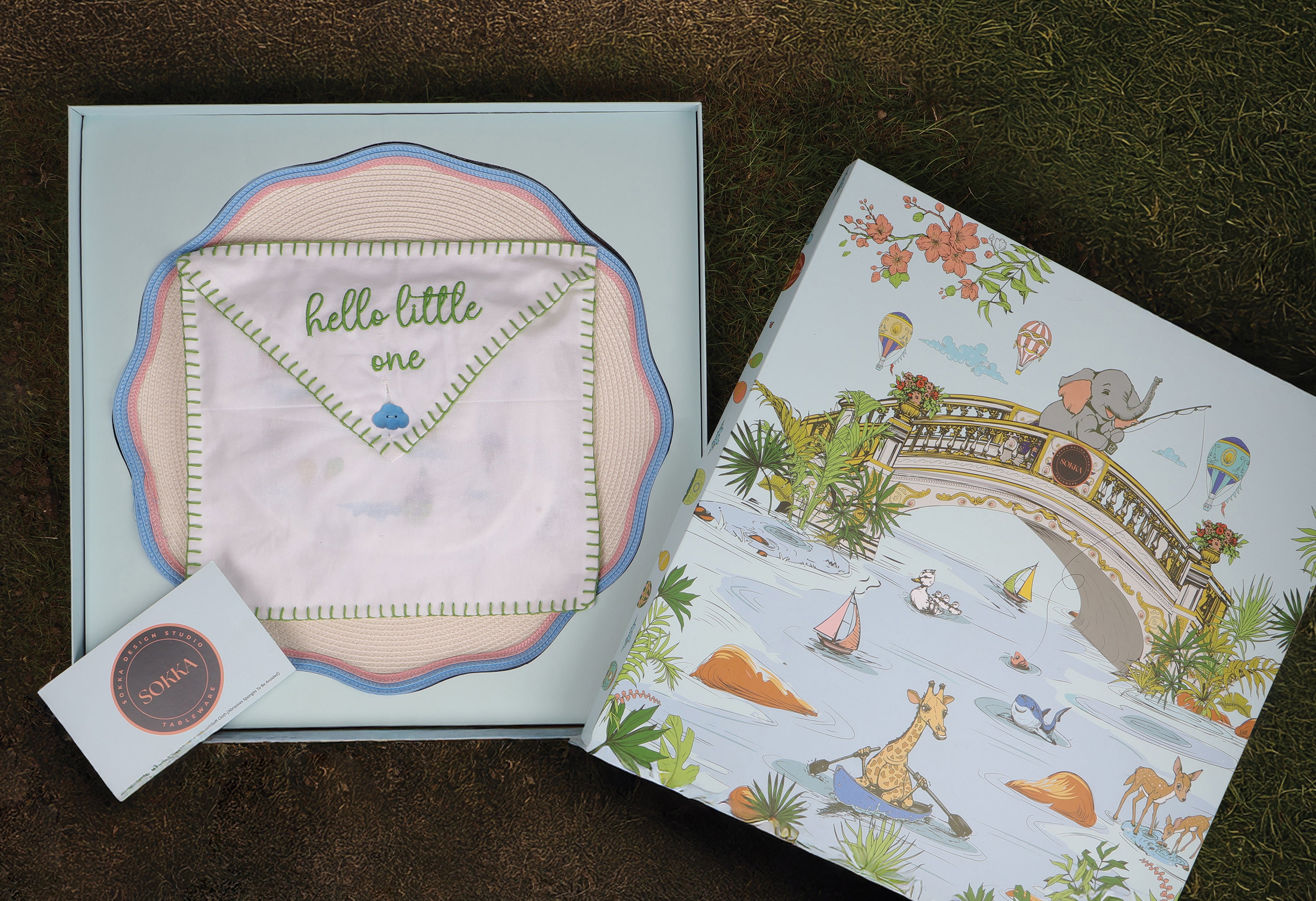 Kansa Children’s Linen Collection- Giraffe