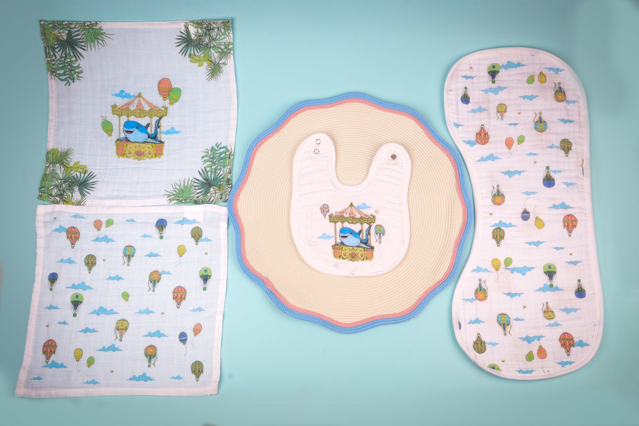 Kansa Children’s Linen Collection- Babyshark