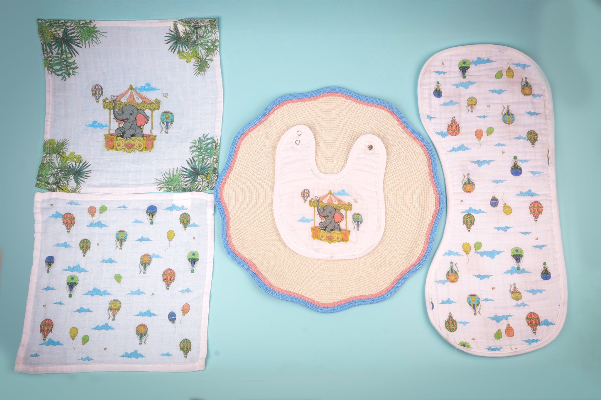 Kansa Children’s Linen Collection- Elephant