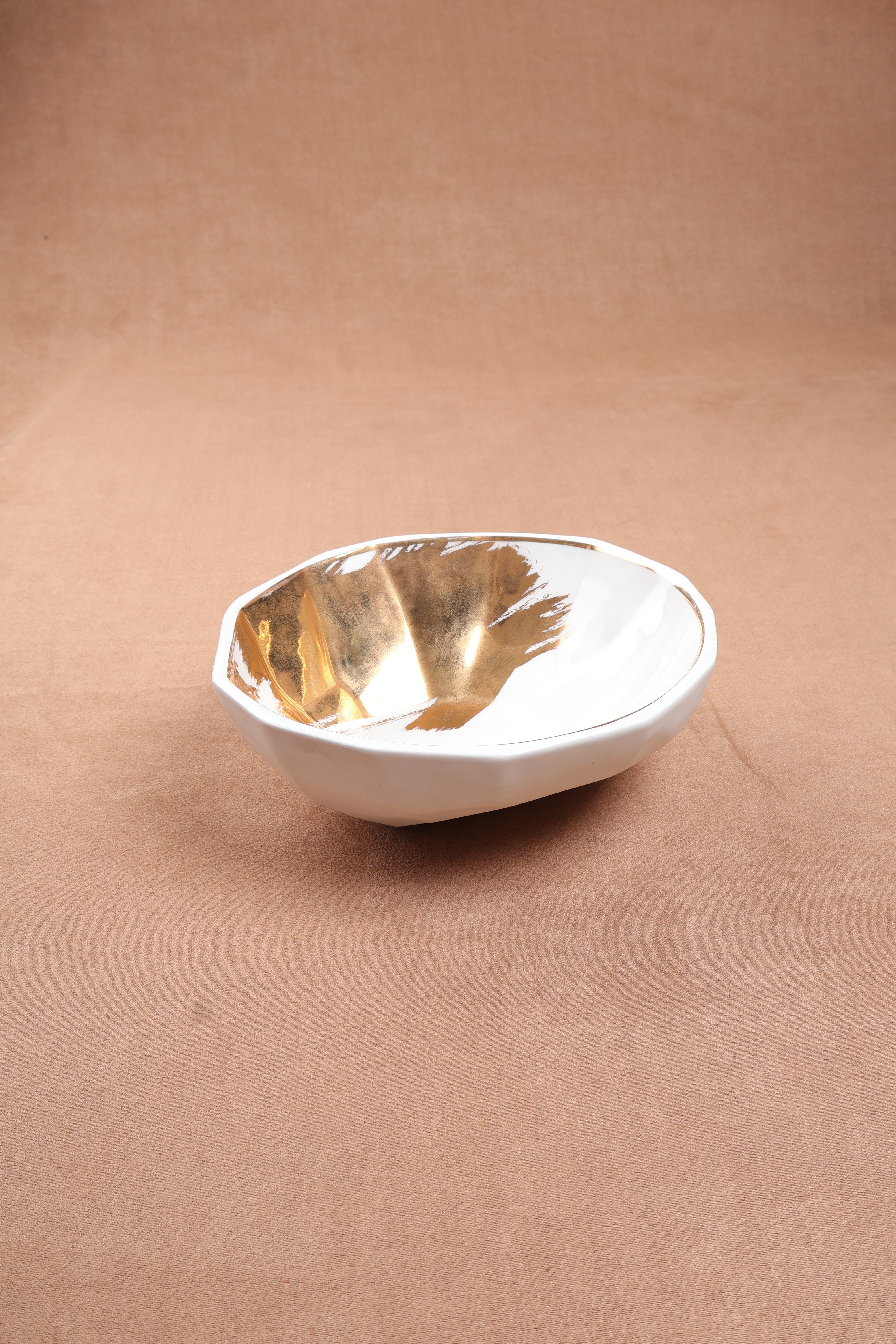 Identity serving dish Brush stroke design