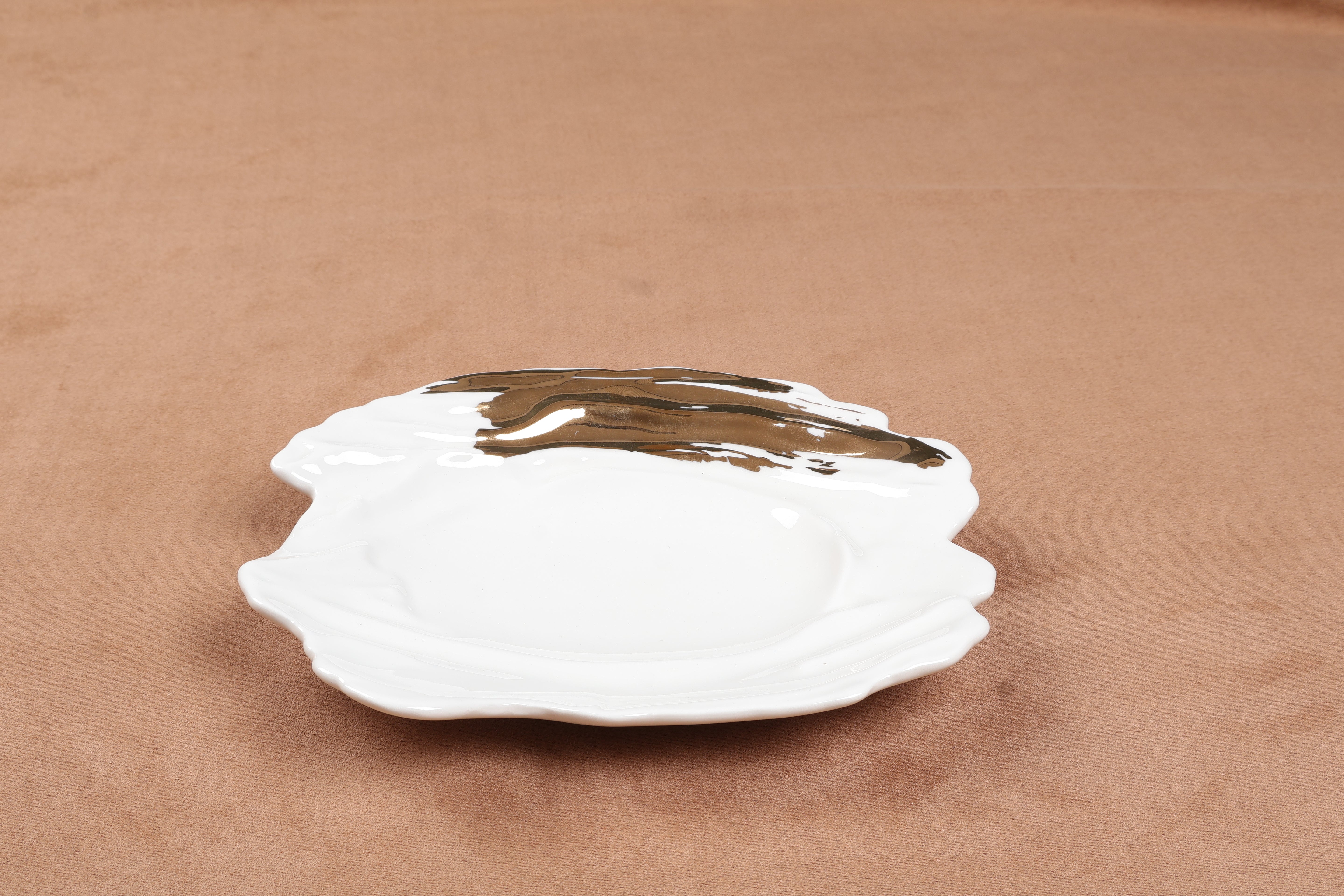 Identity Platter small with 24k Gold work