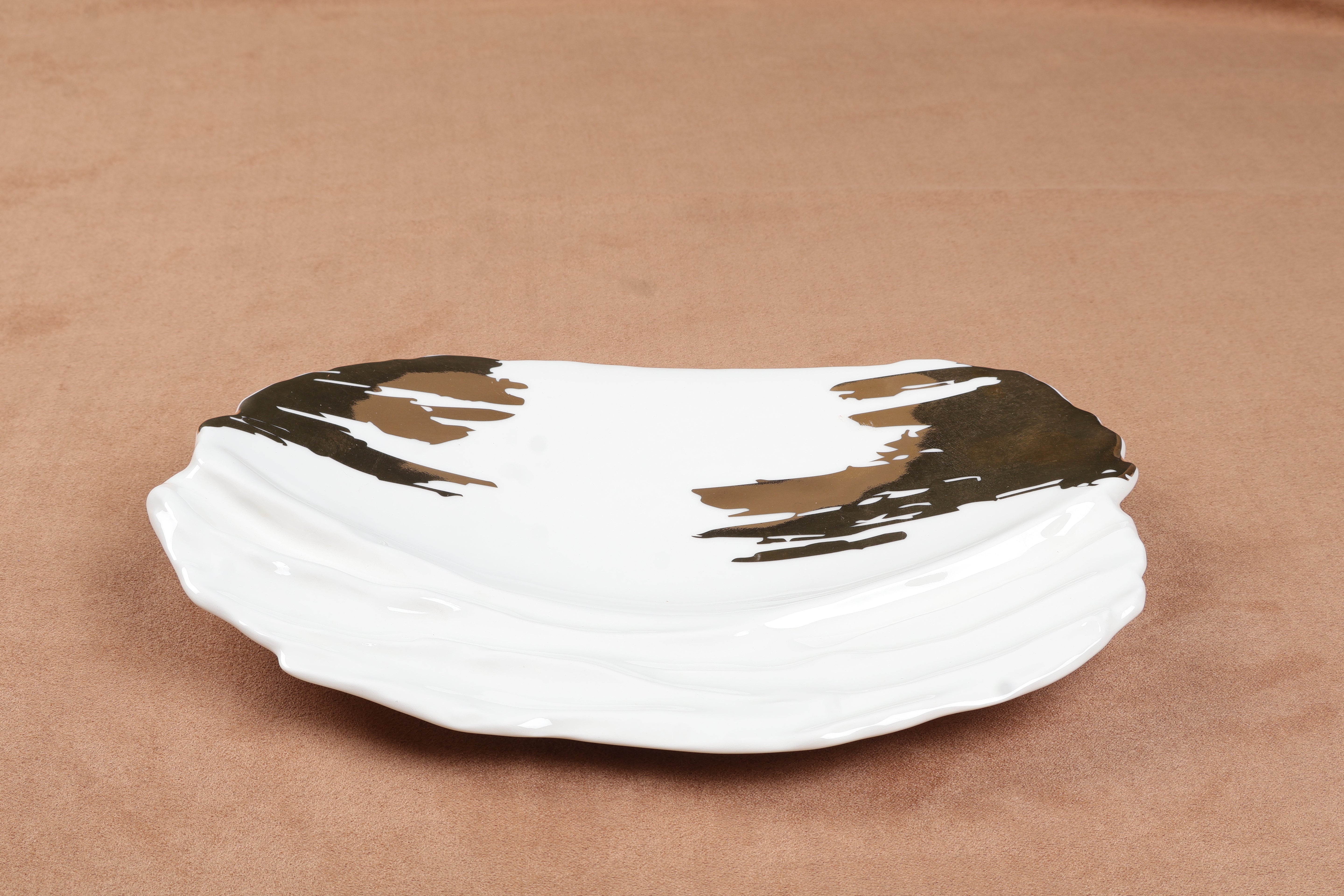 Identity Platter medium with 24k Gold work