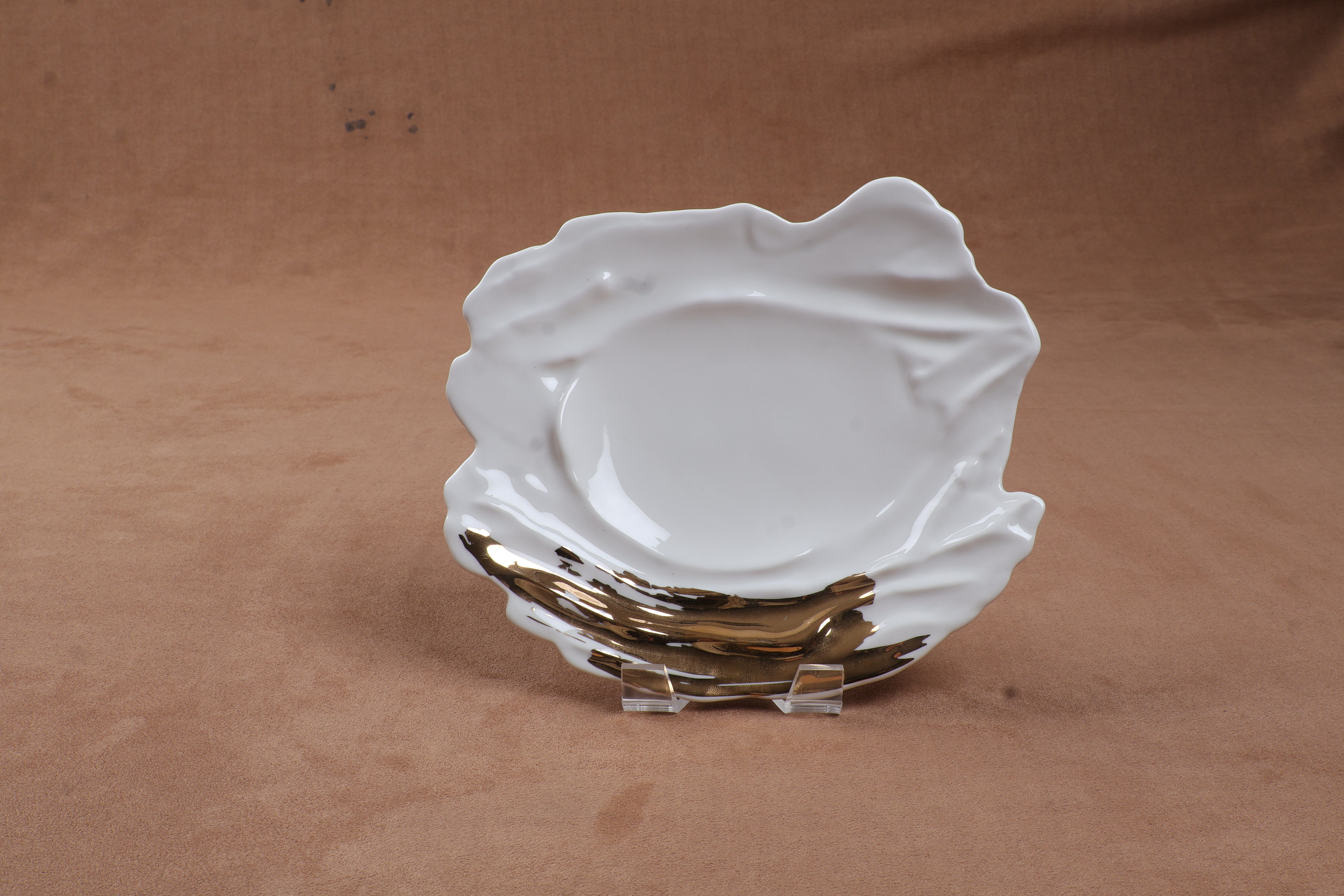 Identity Platter small with 24k Gold work