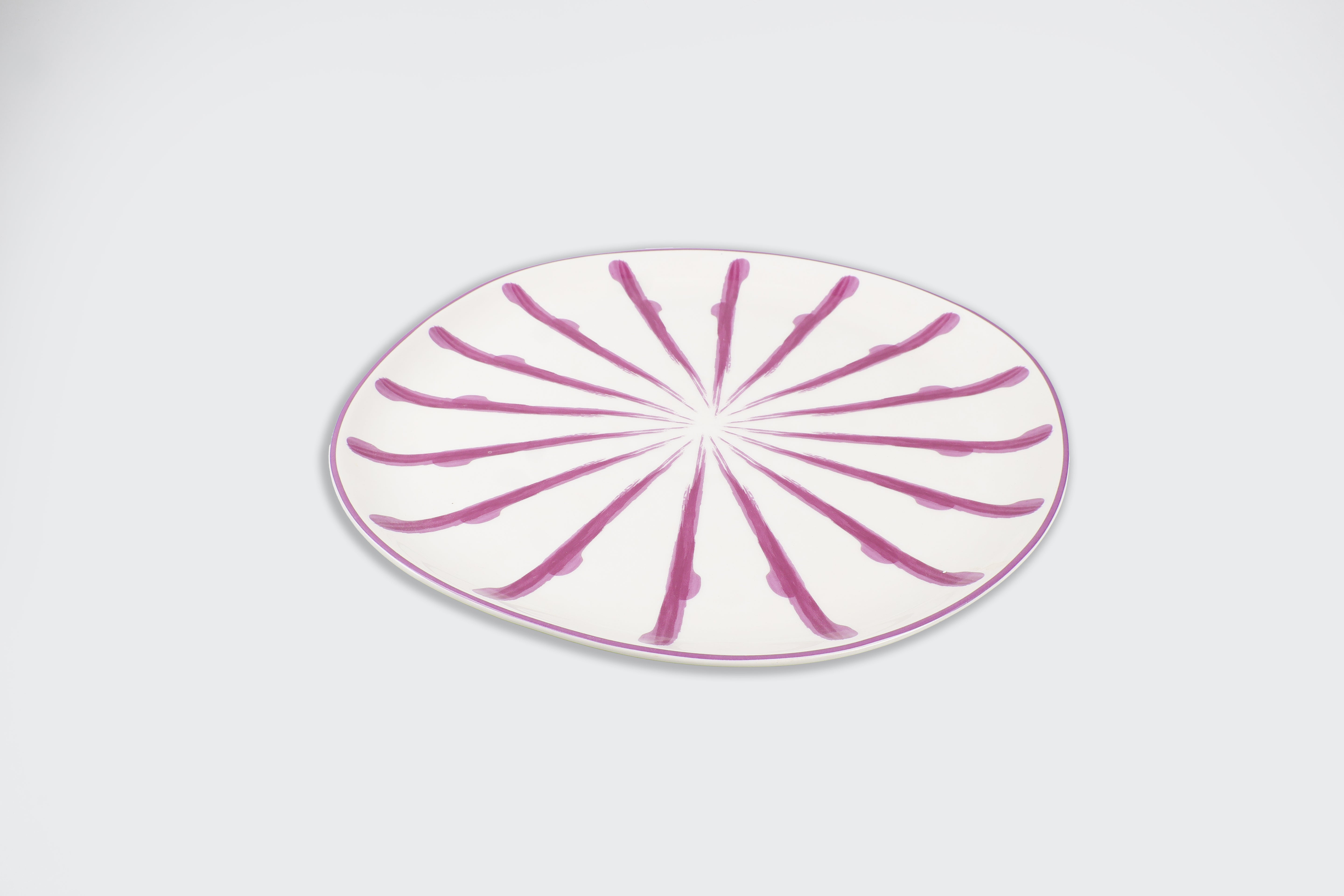 Jardin Dinner Plate- Purple
