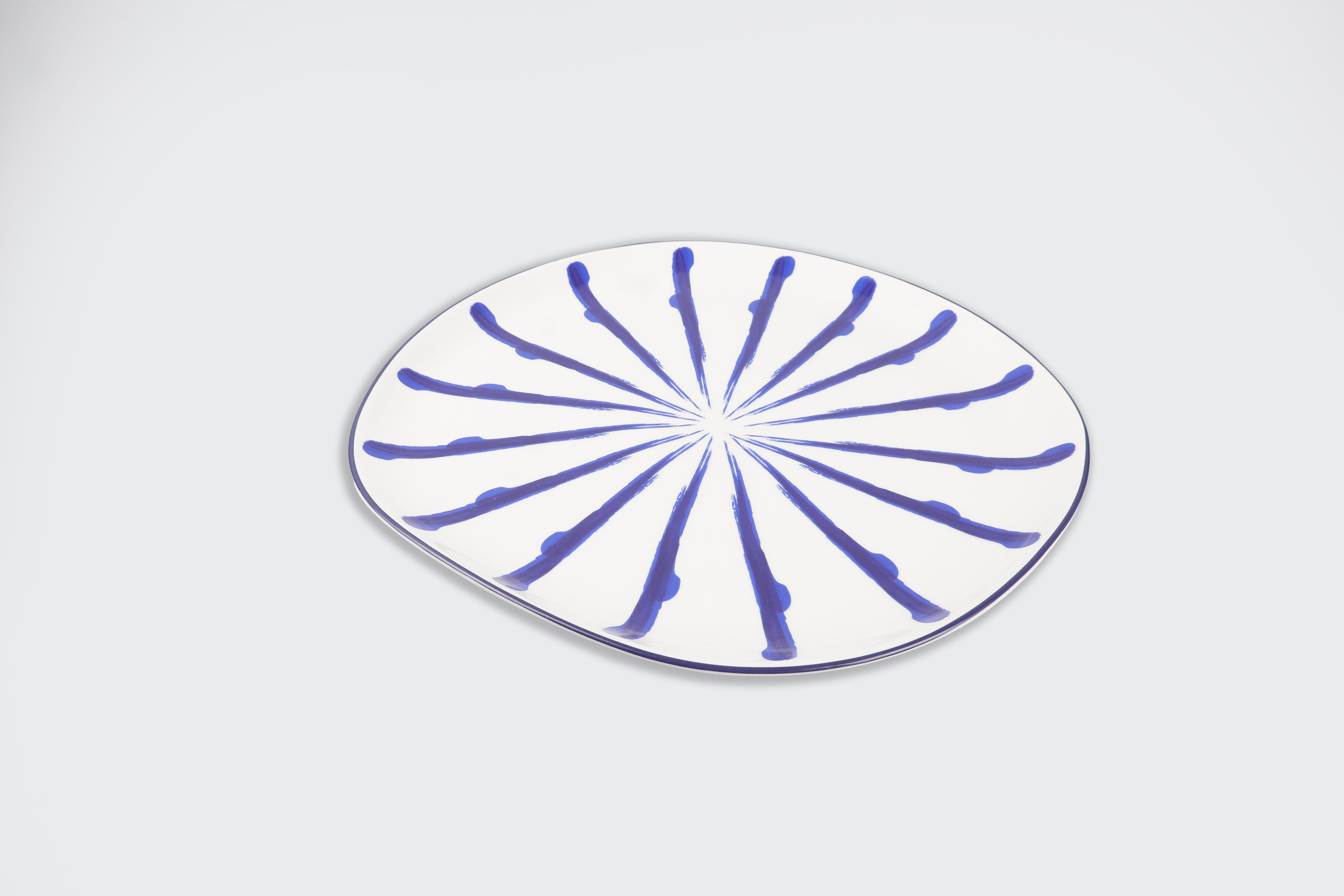 Jardin Dinner Plate- Blue
