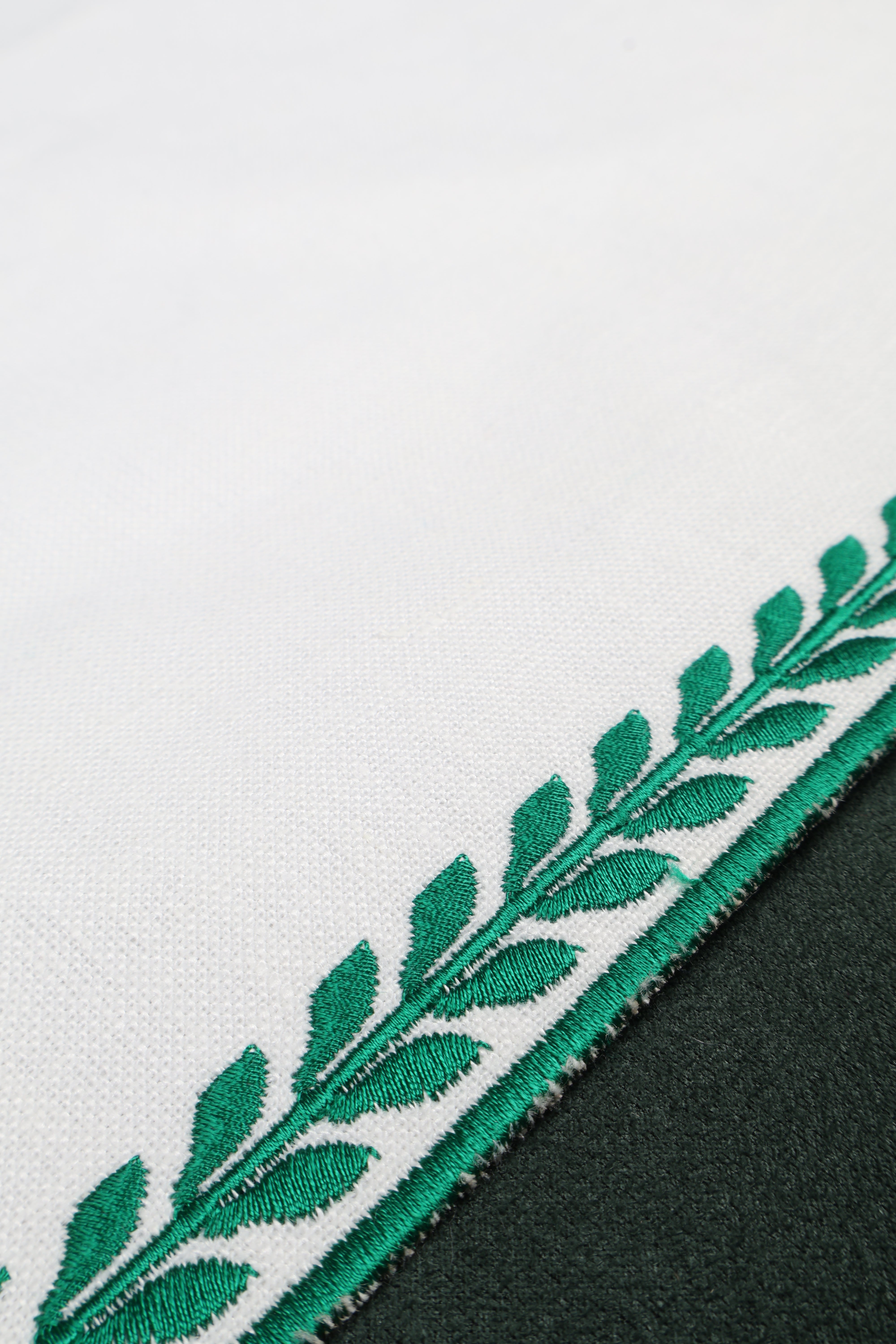 Tenkaya Taupe Green Placemat