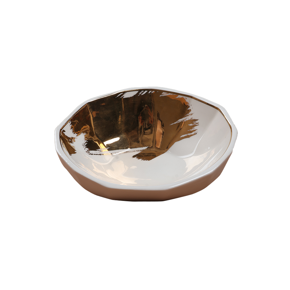 Identity serving dish Brush stroke design