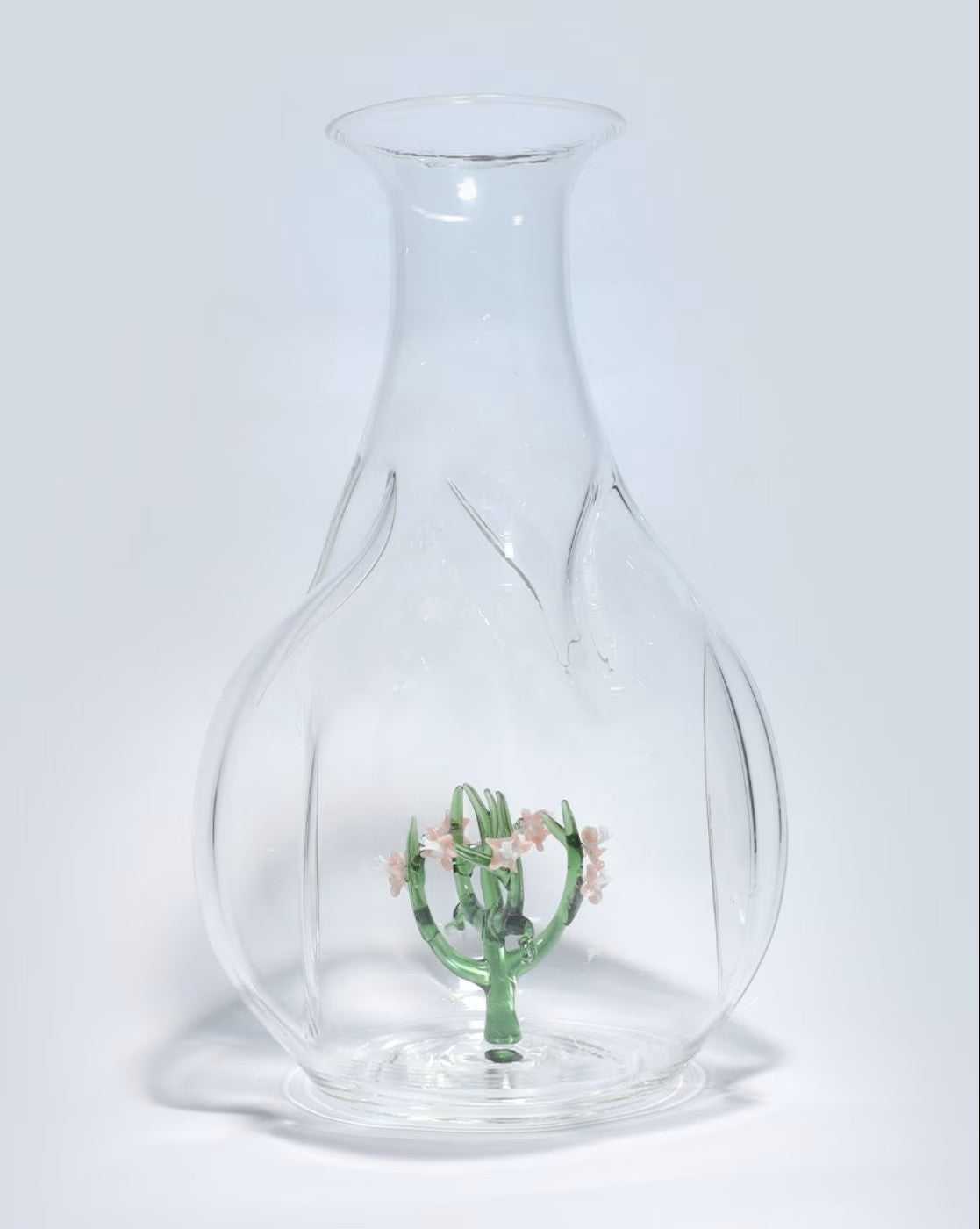 Jardin Glass Carafe- Pink