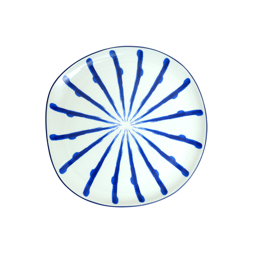 Jardin Dinner Plate- Blue