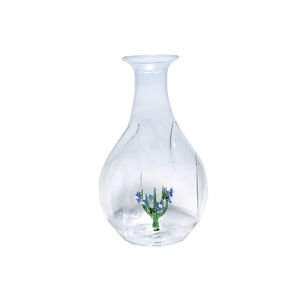 Jardin Glass Carafe- Blue