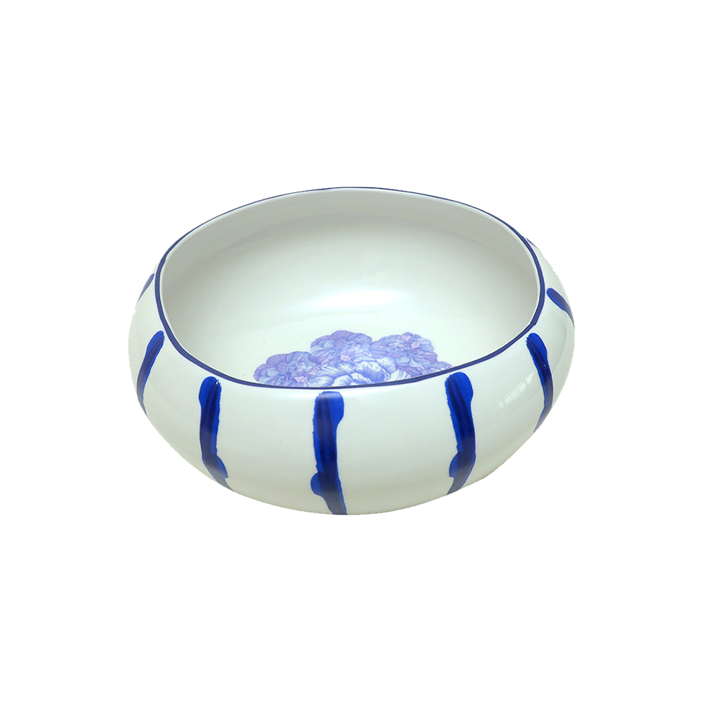 Jardin Large Serving Dish- Blue