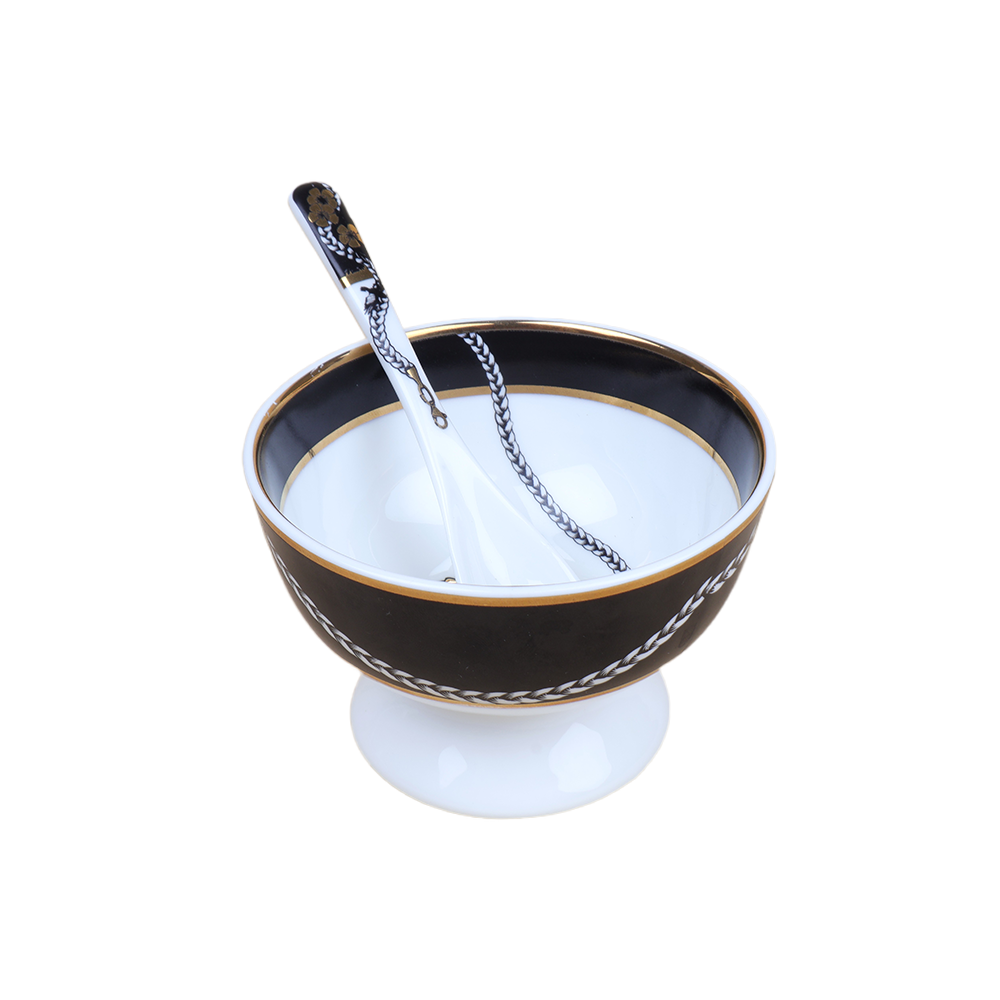 Safari Dessert Bowl with Spoon