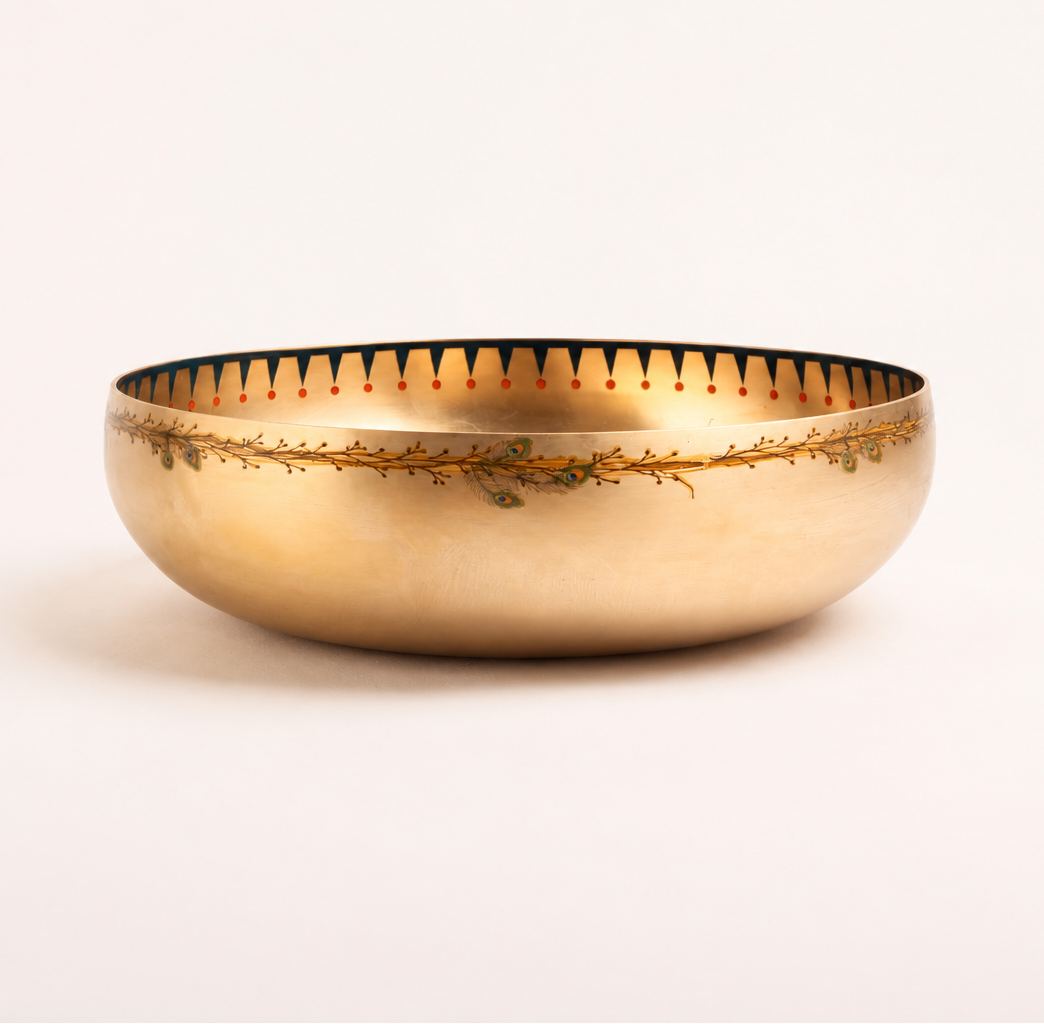 Kansa Ramya Serving Bowl 10"