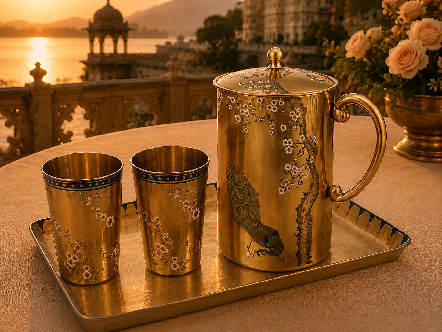 Kansa Ramya Jug set of 4