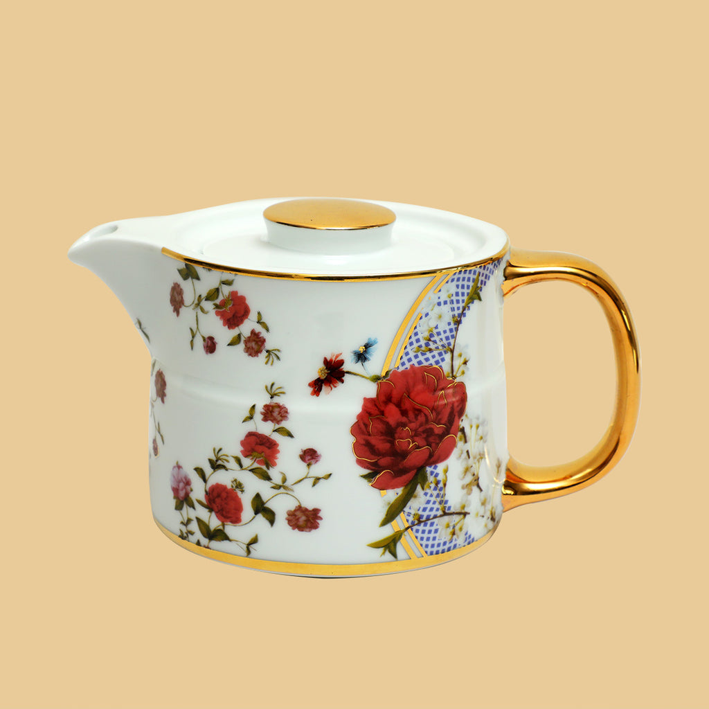 Victorian Romance Printed Kettle