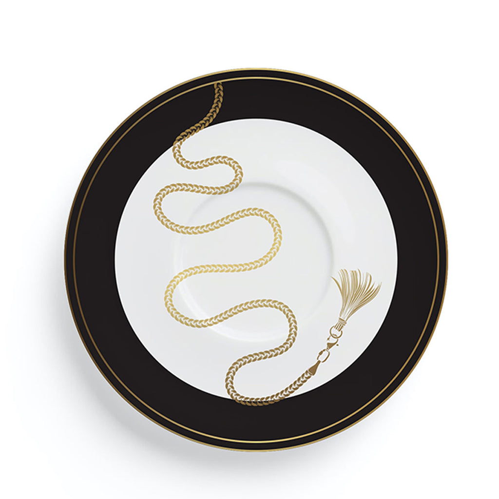 Safari Porcelain Saucer Assorted with 24K Gold Print