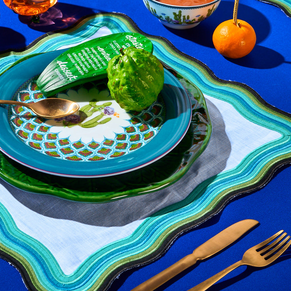 Mexican Cactus Menu Holder