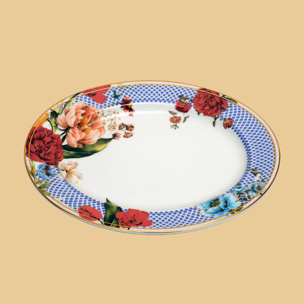 Victorian Romance Oval Platter (Dia 11)