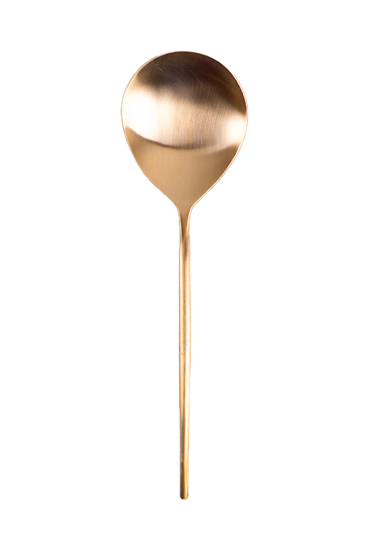 Kansa salad serving spoon