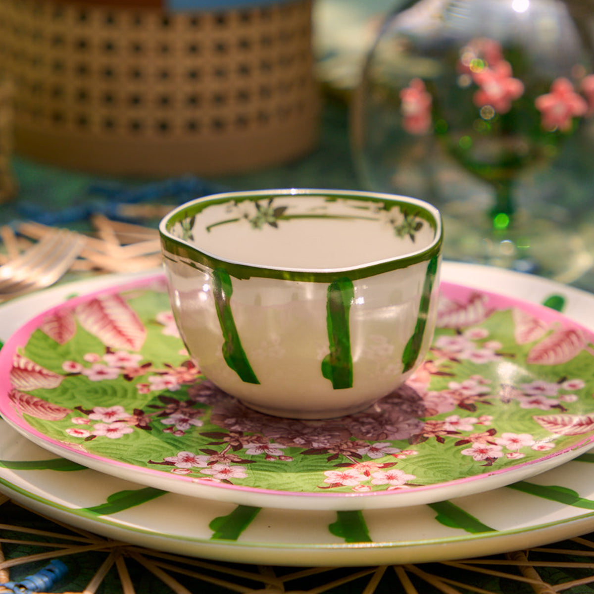 Jardin Side Katori- Green