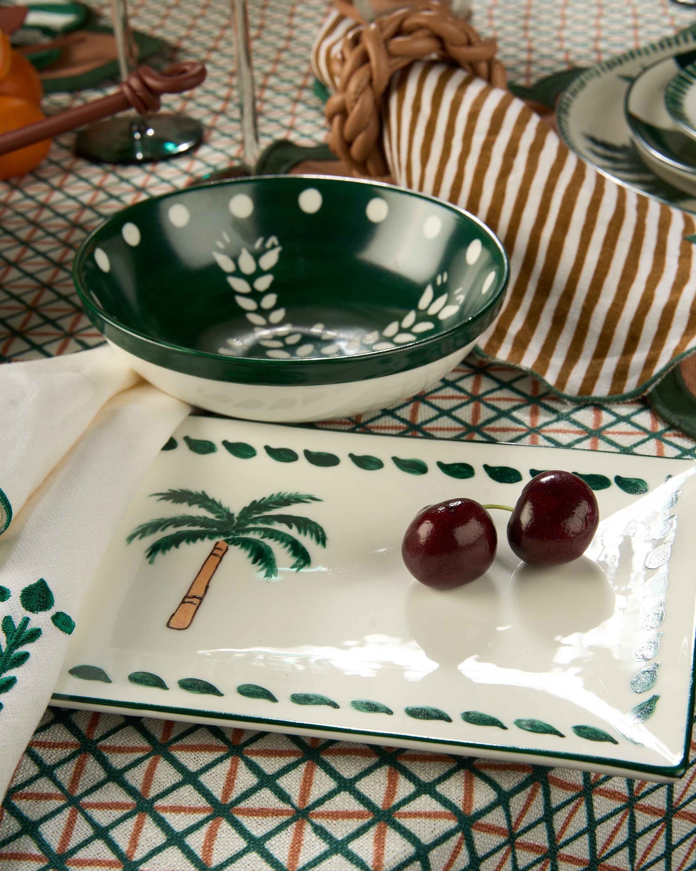 Tenkaya rectangular platter