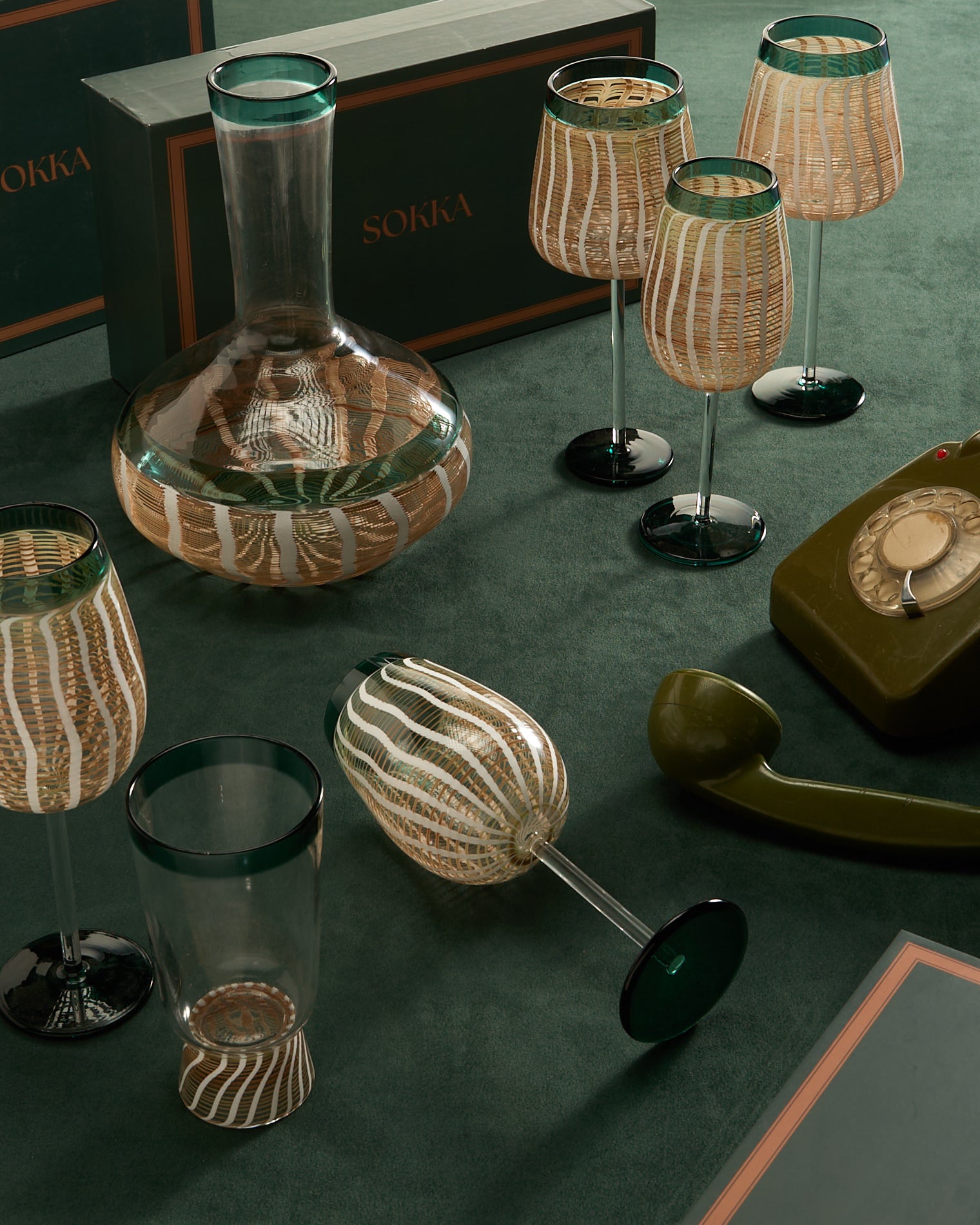 Tenkaya Red wine glasses- Set of 2