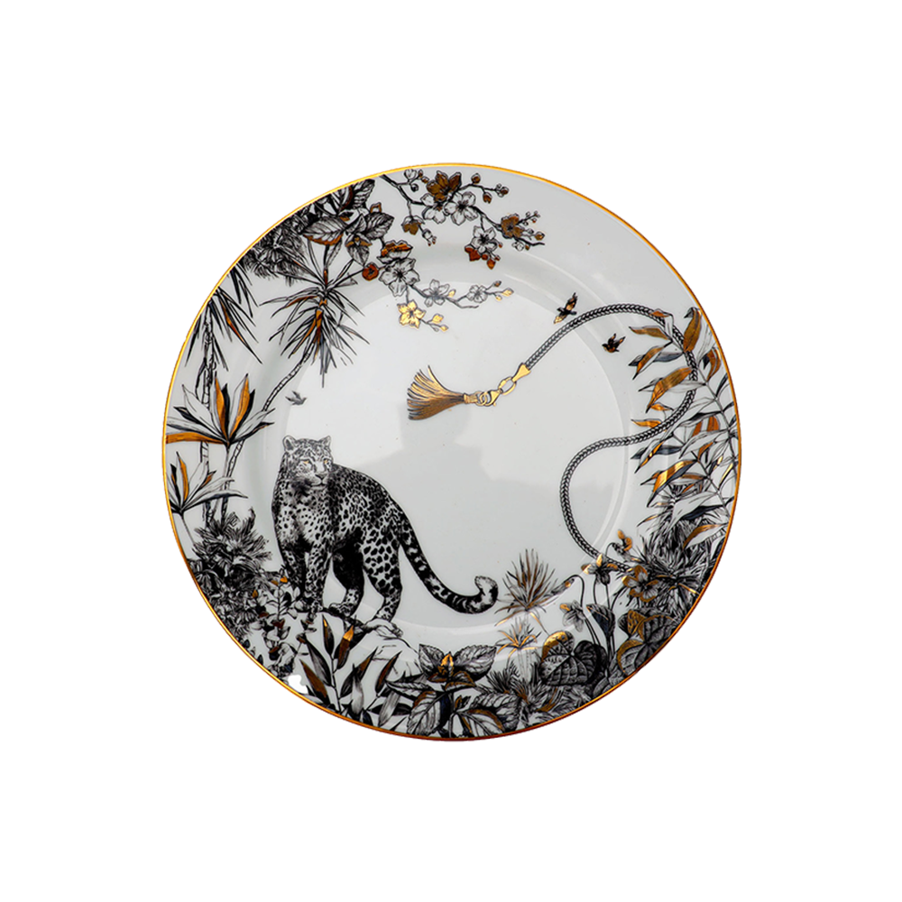 Safari Dinner Plate- Leopard