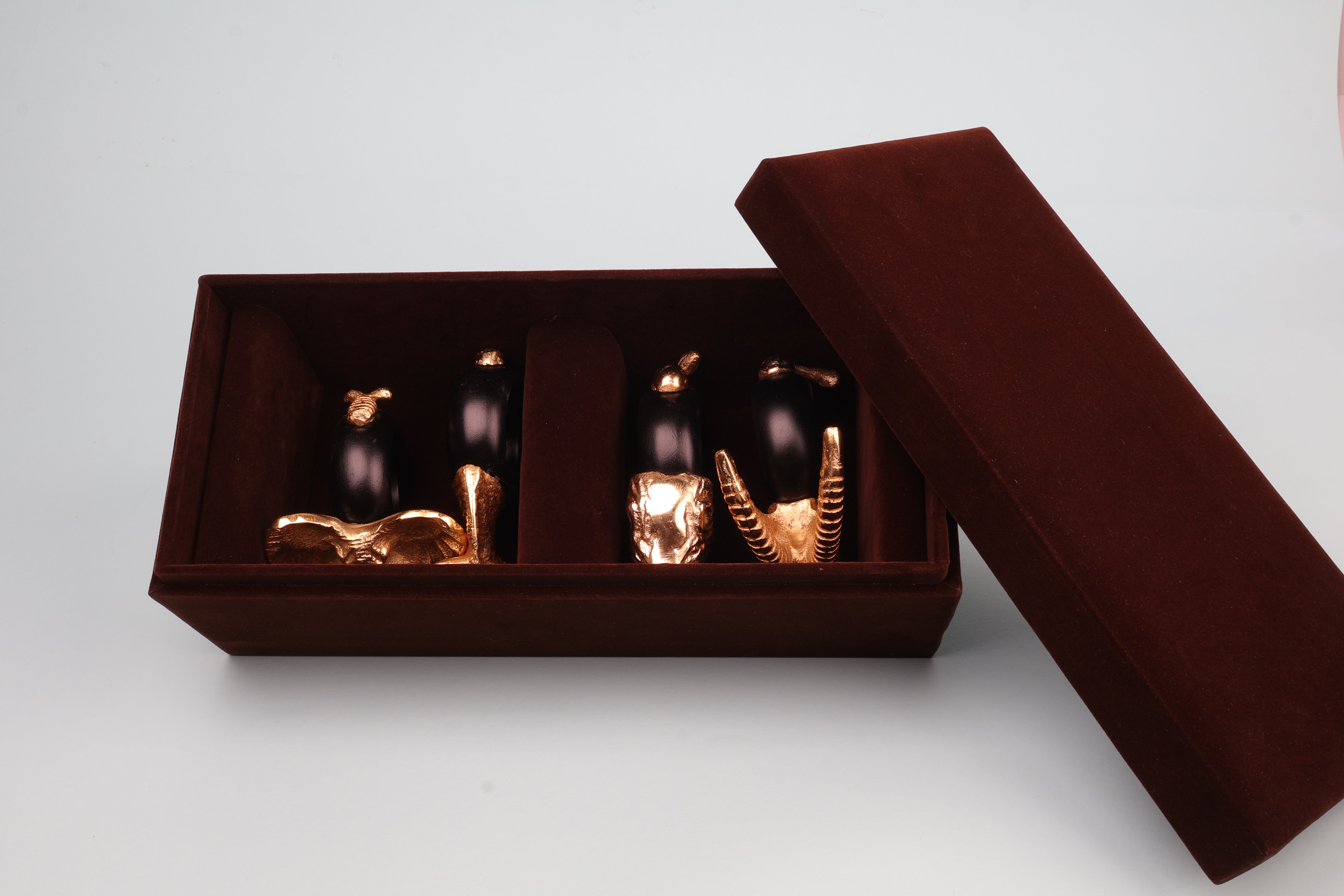 Safari Napkin Ring Gift Set of 4