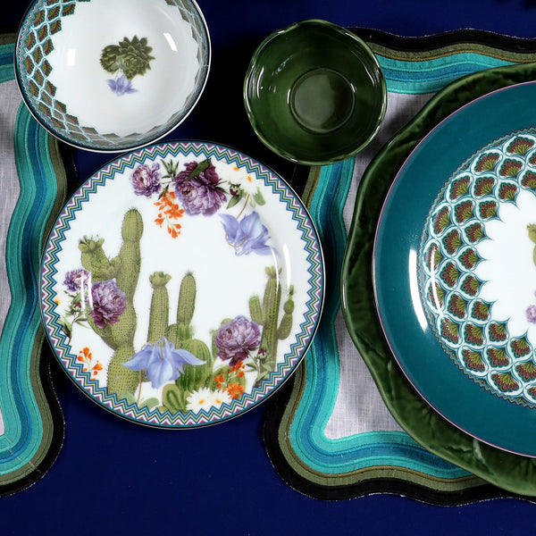Mexican Printed Side Plate (Dia 8')