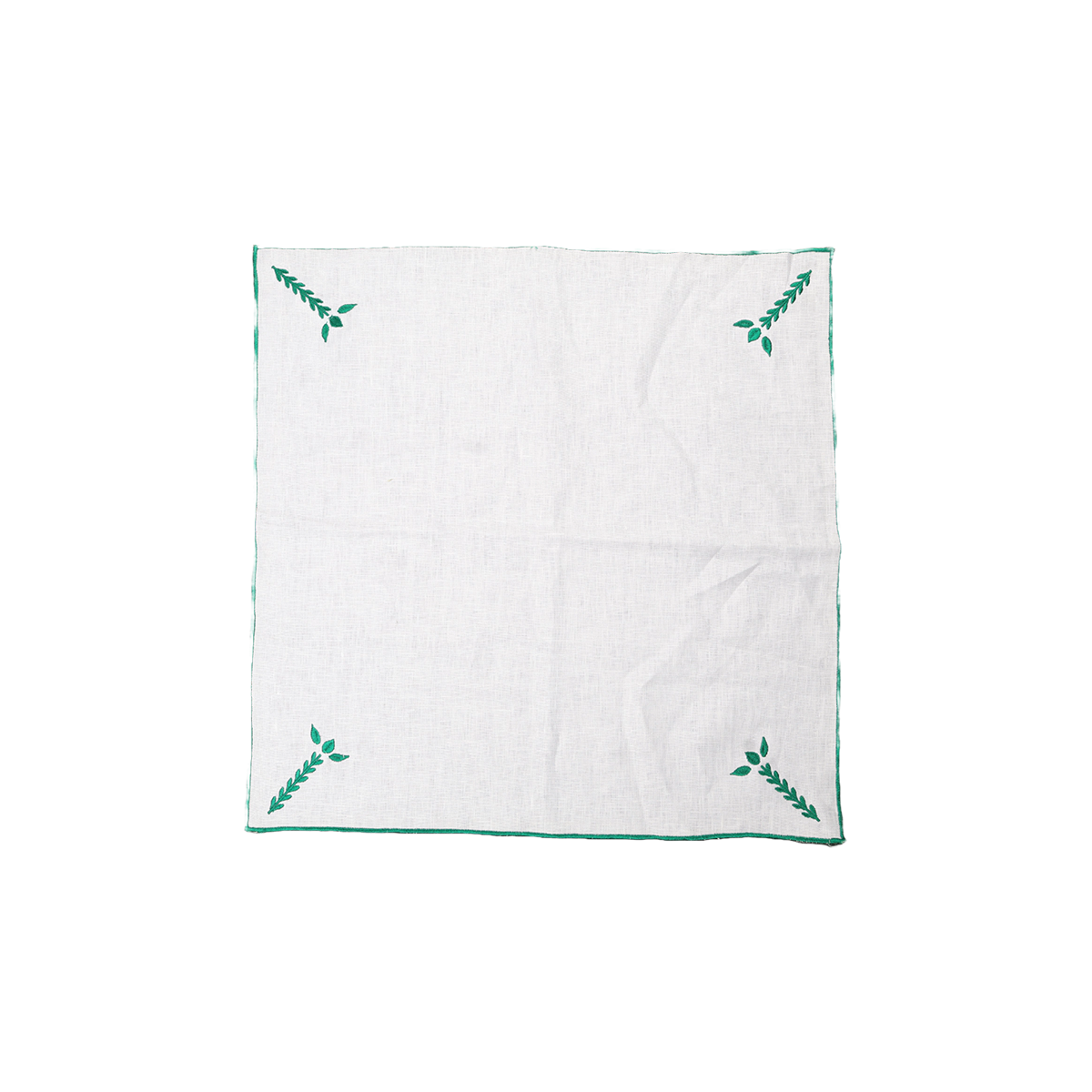 Tenkaya White Green Napkin