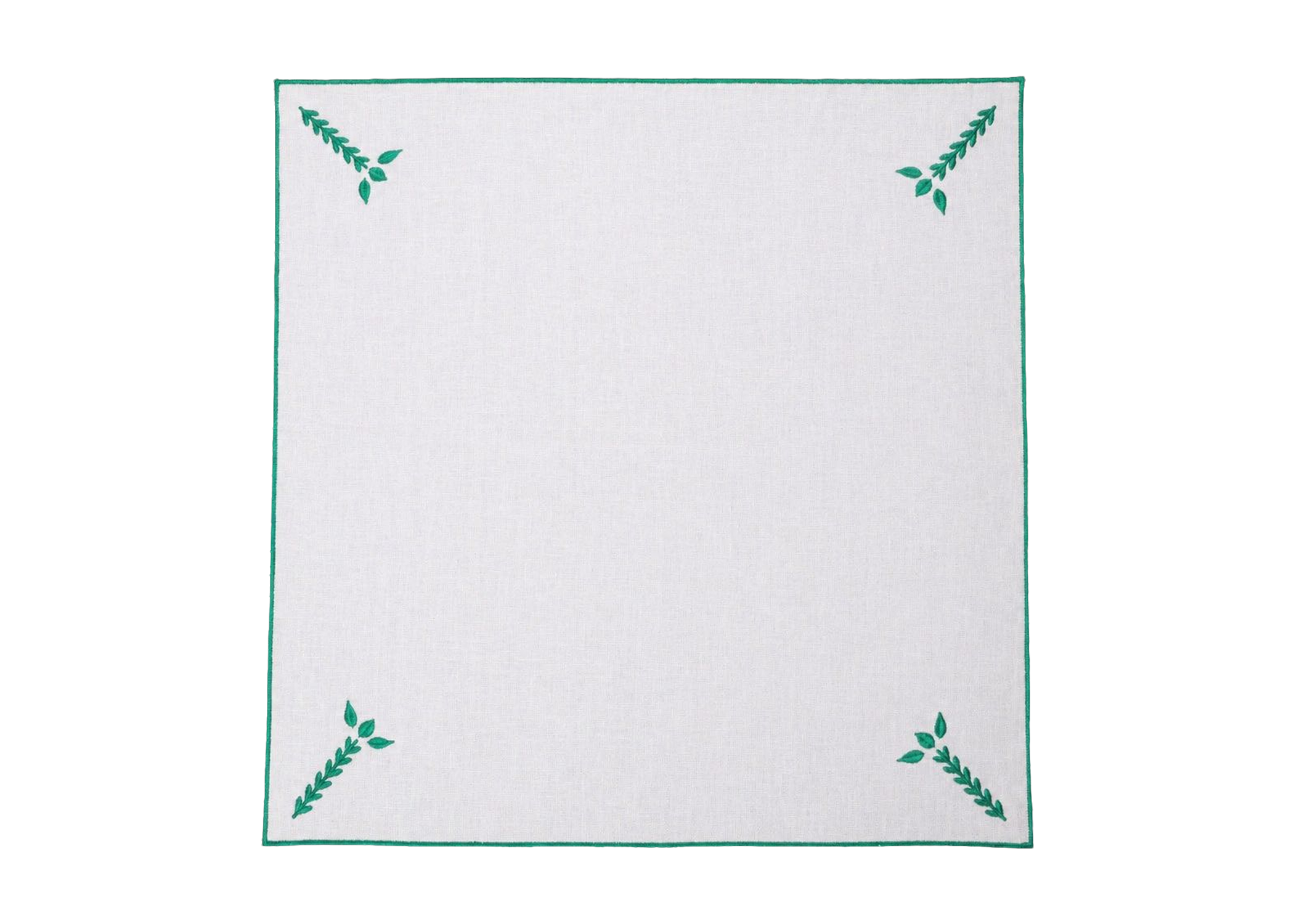 Tenkaya White Green Napkin