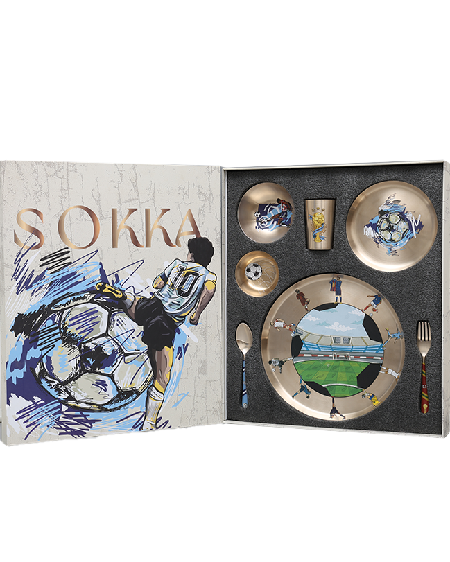 Kansa Drip Grand Set of 7 collection- The Stadium & The Blue side plate