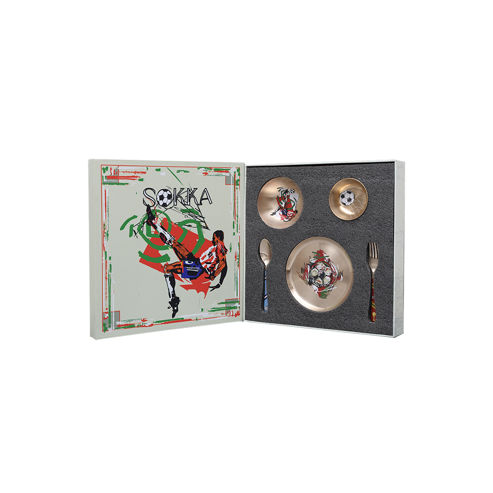 Kansa Drip Set of 5- The red side plate