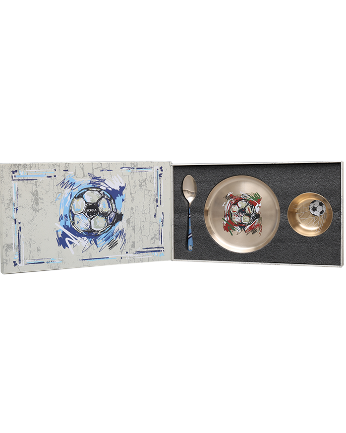 Kansa Drip Set of 3- The red side plate