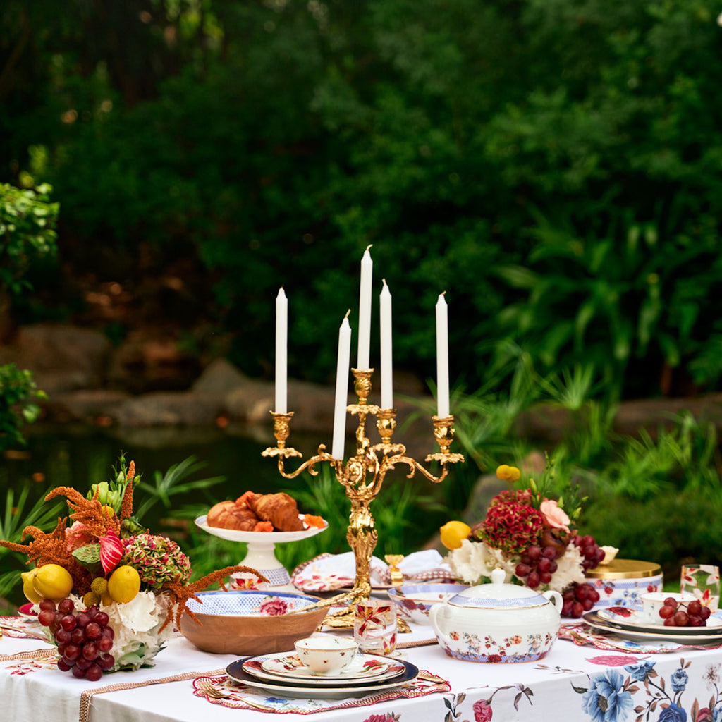 Victorian Romance Gold Candelabras