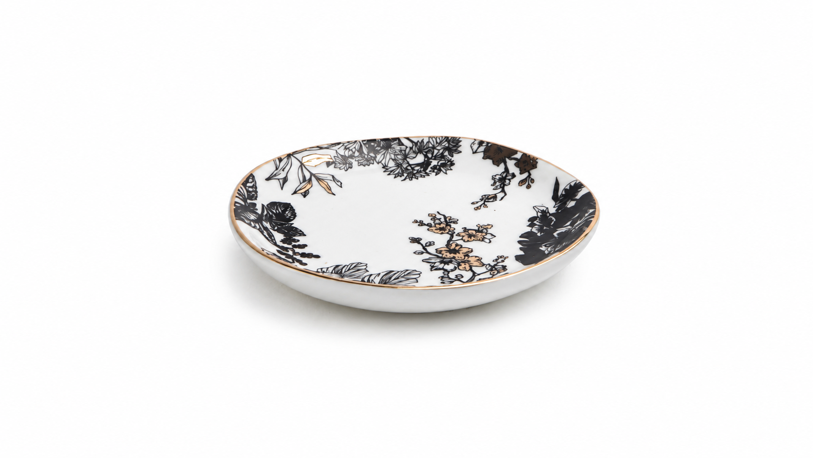 Safari Appetizer Plate- Foliage