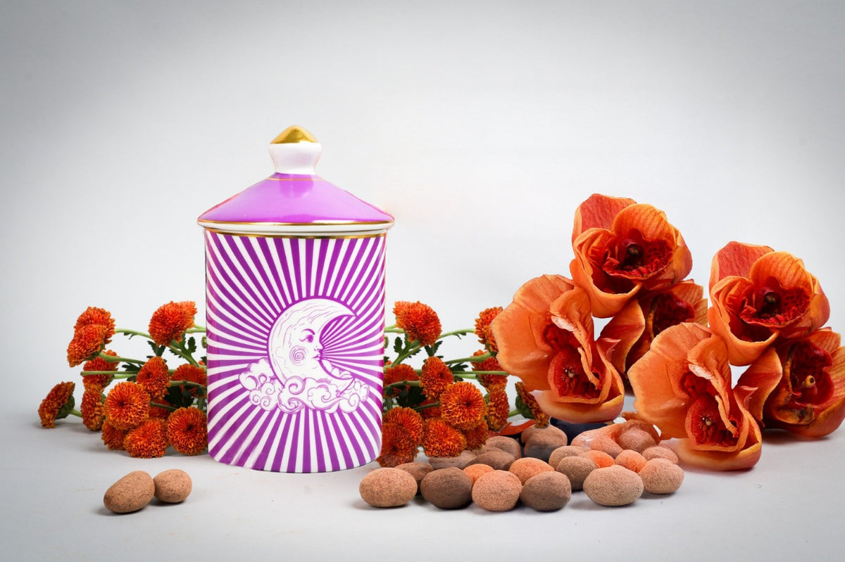 Aura Candleholder - Moon design by Sokka Tableware