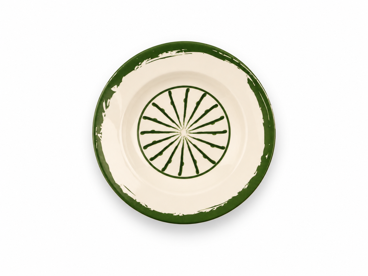 Jardin Pasta Plate- Green