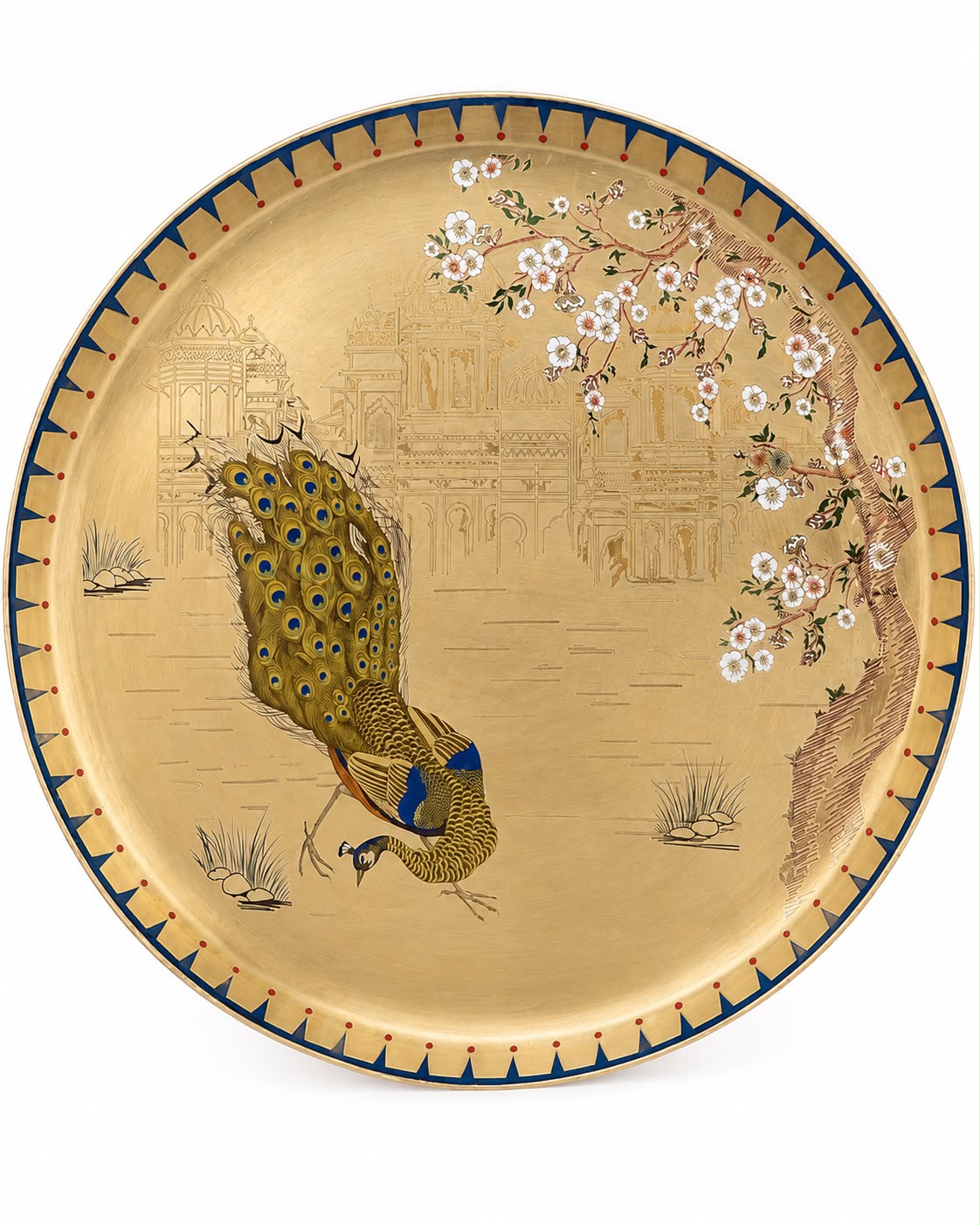 Kansa Ramya Dinner Plate