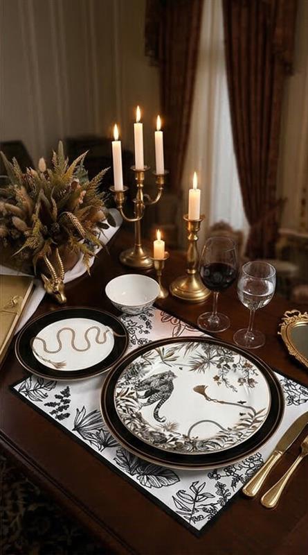 Safari white Placemat