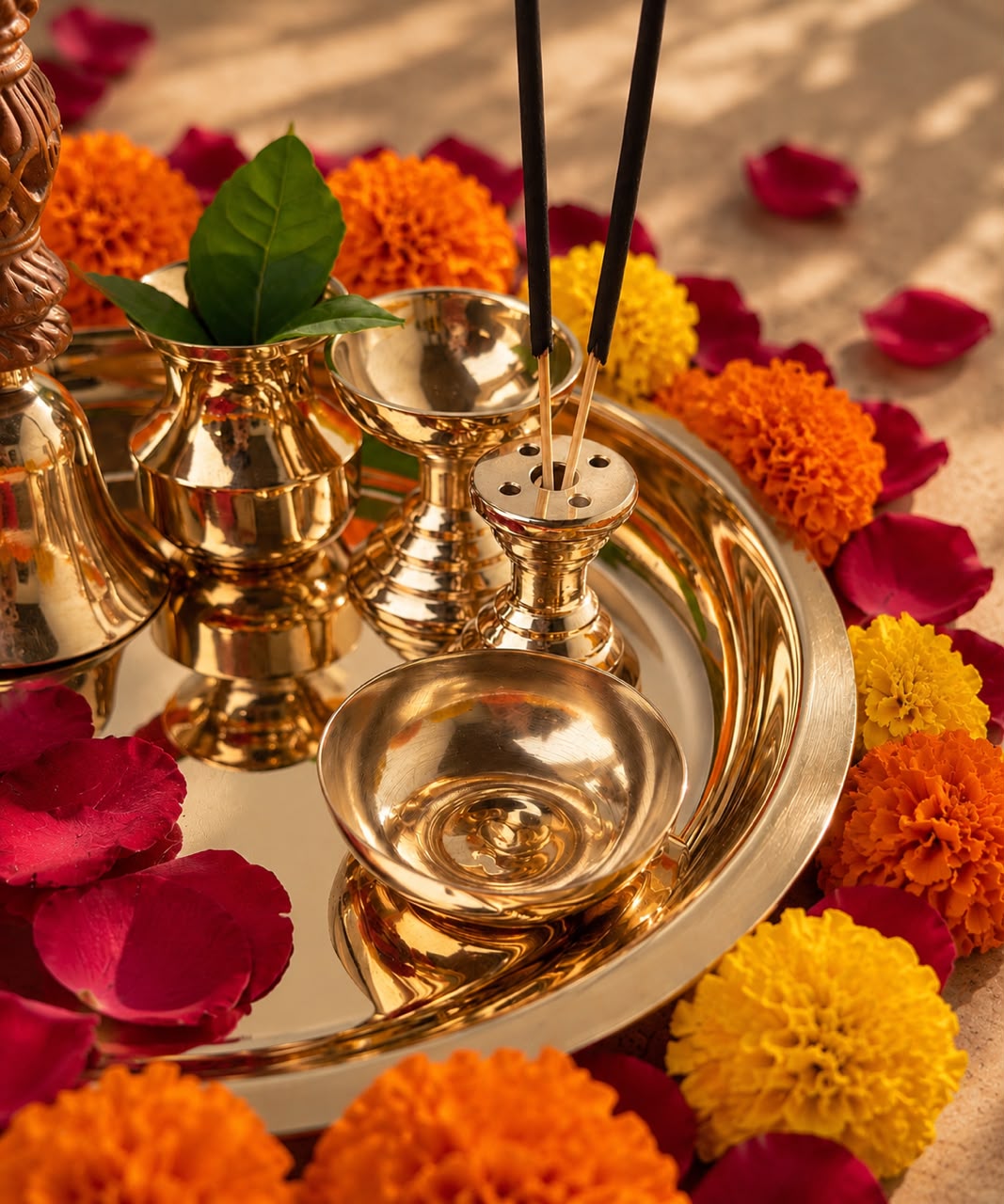 Kansa Pooja Thali- Set of 6