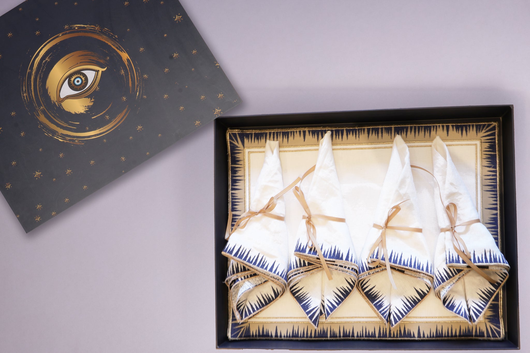 Evil Eye Linen Gift set