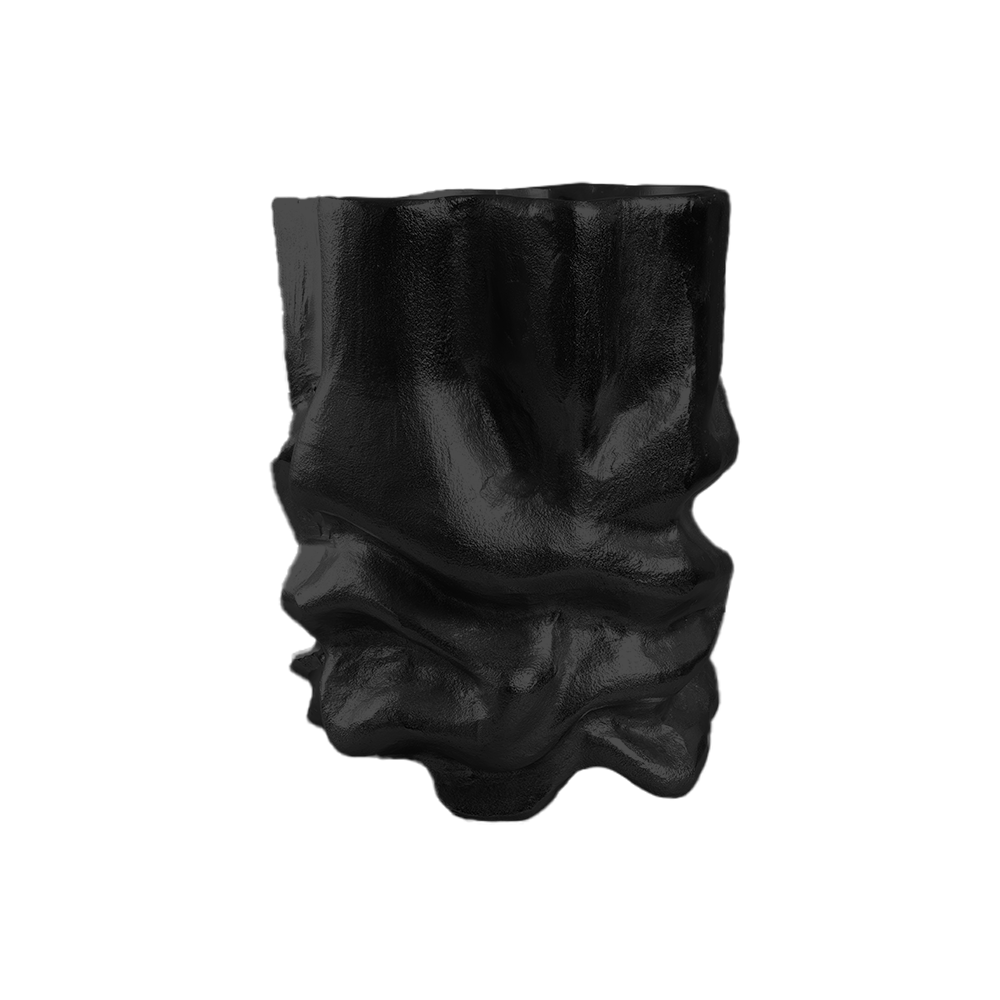 Black vase