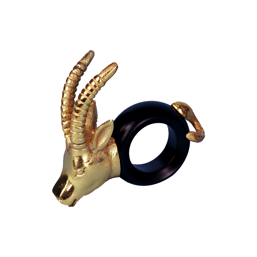 Safari Napkin Ring- Deer