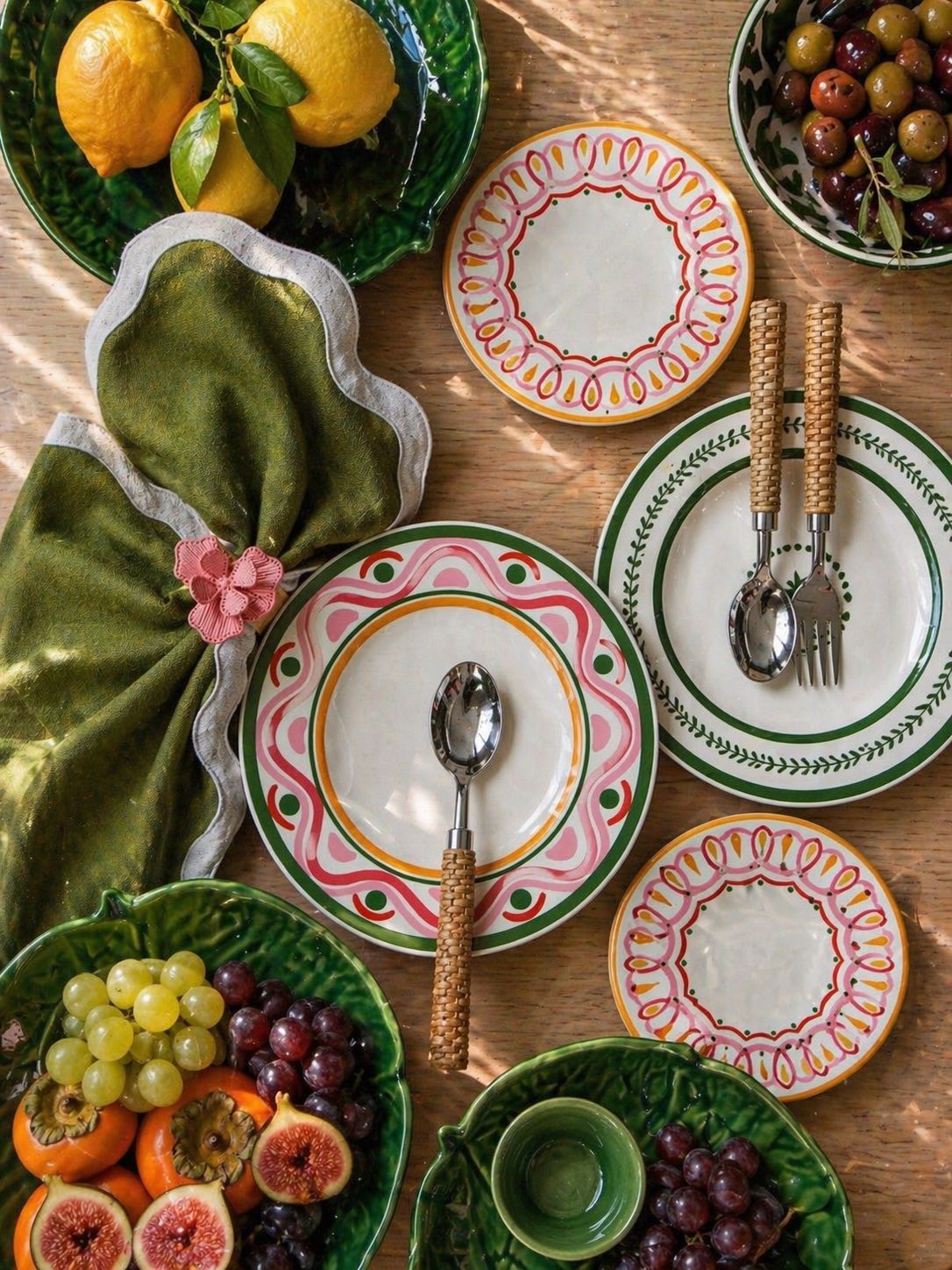 Multicolor Pasta Plate - Sokka Tableware