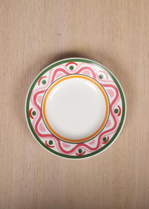 Multicolor Pasta Plate - view 2 - Sokka Tableware